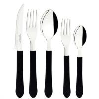 Faqueiro Tramontina Leme Com 20 Pecas Preto - 1