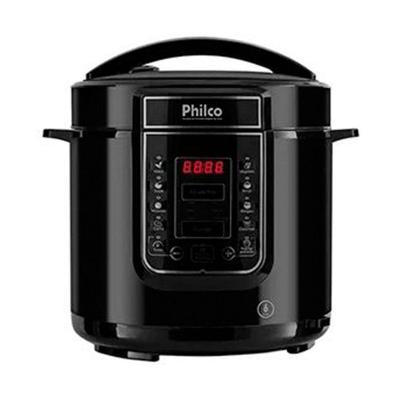 Panela De Pressão Philco Digital 6 Litros 056401054 Preto 127 V