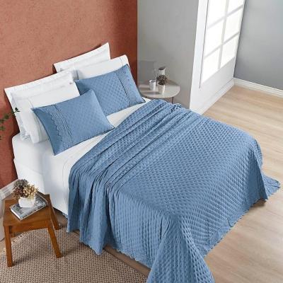 Cobre Leito Casal Divino Lese 3 Peças Dupla Face - Serenity