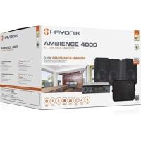 Kit Som Para Ambiente Hayonik Ambience 4000 Od V2 Preto - 5