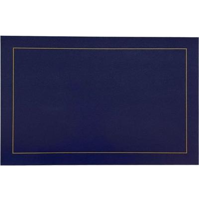 Lugar Americano Classic Pu 45x30cm Navy