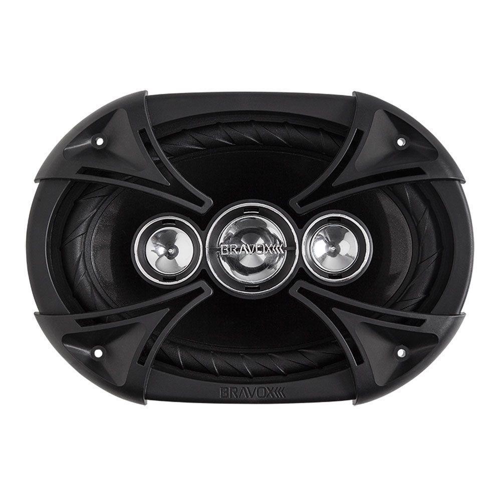 Alto Falante Bravox Quadriaxial B4x69bk 6x9 220 W Rms 4r Par - 1