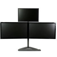 Suporte Para 3 Monitores 15 A 32 Ajuste De Altura E Convergência Ctm33n