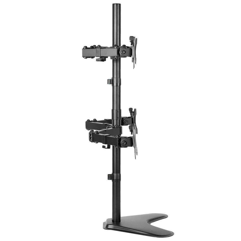Suporte Articulado 4 Monitores Com Base V48n Central Suportes - 6