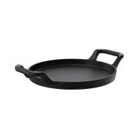 Bifeteira Redonda Alça Ferro Fundido Servir Porção 22cm - 1