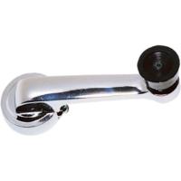 Manivela Reguladora Vidro Cromada Caminhões Ford 62 a 71 - 1