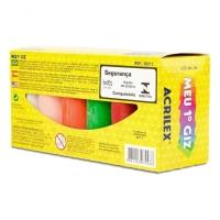Meu Primeiro Giz De Cera - 12 Cores - Acrilex - - 2