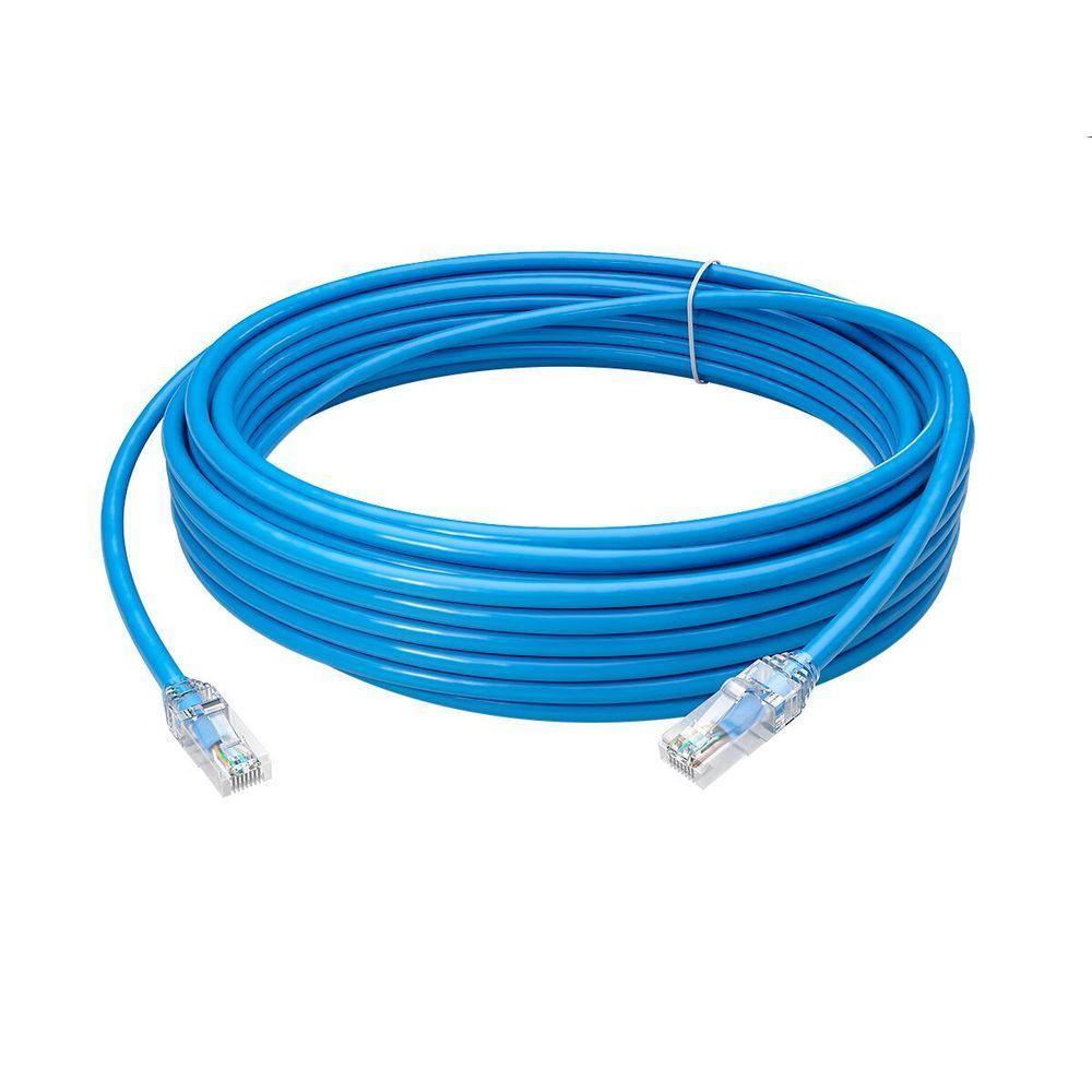 Patch Cord U/utp Cat.5e Cmx T568a/b 10 Metros Azul 35104012 - 1