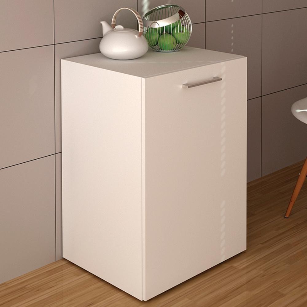 Escrivaninha Multiuso Retratil 2 Nicho Me4170 Branco Tecno Mobili Branco - 3