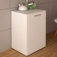 Escrivaninha Multiuso Retratil 2 Nicho Me4170 Branco Tecno Mobili Branco - 3