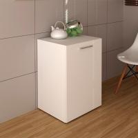 Escrivaninha Multiuso Retratil 2 Nicho Me4170 Branco Tecno Mobili Branco