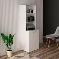 Armario Escrivaninha Multiuso Retratil 5 Nicho Me4171 Branco Tecno Mobili Branco - 9