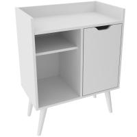 Aparador Balcao Bar Cantinho Do Cafe Multiuso Ap2310 Branco Tecno Mobili Branco - 1