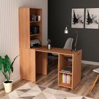 Armario Escrivaninha Multiuso Retratil 5 Nicho Me4171 Amendoa Tecno Mobili Amendoa - 9