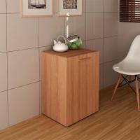 Escrivaninha Multiuso Retratil 2 Nicho Me4170 Amendoa Tecno Mobili Amendoa - 2