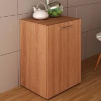 Escrivaninha Multiuso Retratil 2 Nicho Me4170 Amendoa Tecno Mobili Amendoa - 9