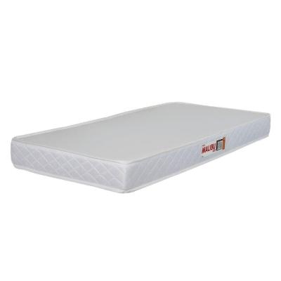 Colchão Solteiro Espuma D20 Malibu 88x188x12cm Branco Hellen Branco