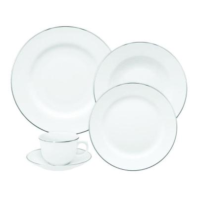 Jogo De Jantar Em Porcelana Flamingo Com 30 Peças Oxford Isabel