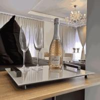 Bandeja Marrom Espelhada Com Alça - 5