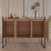 Buffet 3 Portas Rouxe Conjunto 2 Unidades - Montana Montana