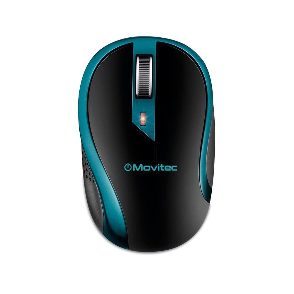 Mouse óptico Movitec Sem Fio Omw-02 Mouse Omw-02 Na Sem Fio - 1