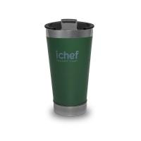 Copo Térmico Com Tampa Smart Cup Ichef 600 Ml | Verde - 1