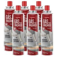 Kit 6 Cartuchos De Gás Para Maçaricos 400ml-215g Etaniz - 1
