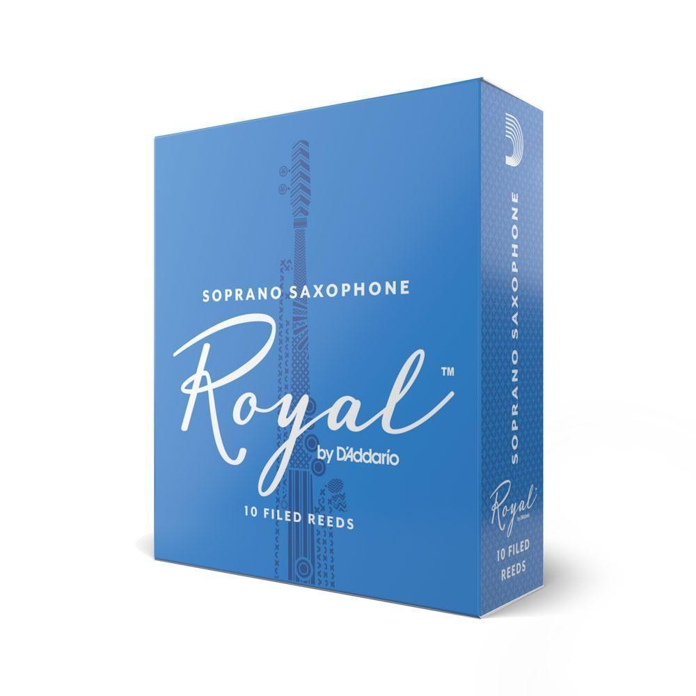 Palheta Sax Soprano 3.0 (10 Peças) D Addario Royal Rib1030 [f035] - 2
