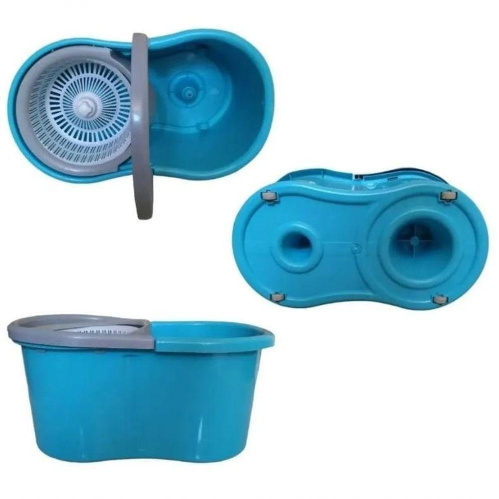 Mop Giratorio 360graus C-balde 6l Esfregão - 123util - 3