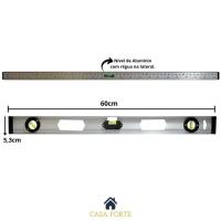Nivel Liga De Aluminio 60 Cm X 5,1 Cm X 2,2 Cm - Hutz - 2