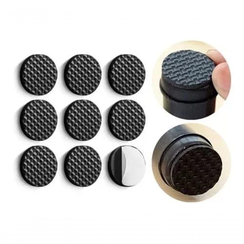 Protetor Para Moveis De Borracha 4cm - (kit 8pçs) Clink - 4