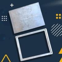 Tampa Com Suporte Tampa De Inspeção - Biasan 20 X 20 Cm - 2