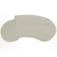 Sofá 3 Lugares Curvo Sala De Estar Living Firenze Direito D02 Corano Bege 210 Cm C-26 - Lyam - 8