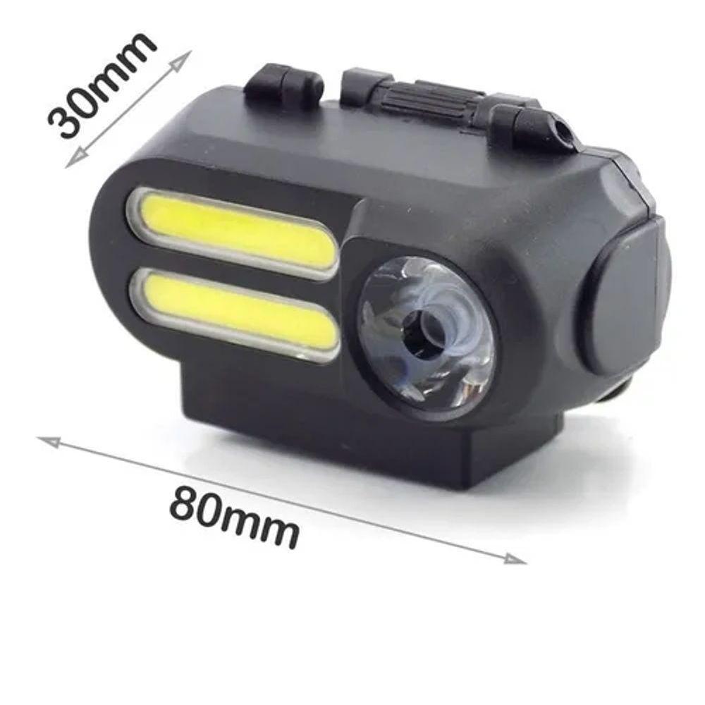Lanterna Cabeça Led Recarregável Usb Profissional - 3