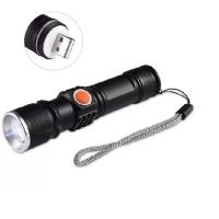 Lanterna Led Recarregável Usb Profissional - 2