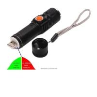 Lanterna Led Recarregável Usb Profissional - 3