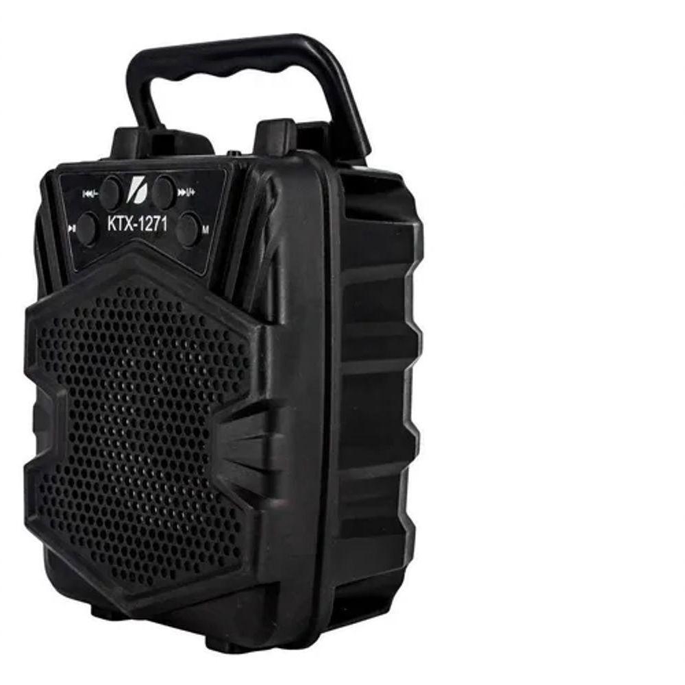 Caixa De Som Radio Mini Portátil Bluetooth Usb - 4