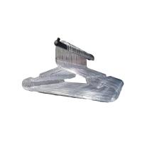 Kit Com 25un. Cabide Adulto Cavado Tradicional Ps Cristal - 1