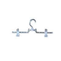 Kit 300un. Cabide Saia Giratório C- Presilha Cristal - 1