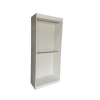 Armário Duas Araras 2,08a X 0,89l X 0,41p Branco - 1