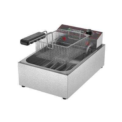 Fritador Fritadeira Tacho Fritura 1 Cuba Elétrico Monofásico 3l Frce3 Metalcubas 127v 127v