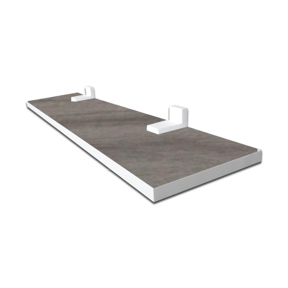 Prateleira Linha Furta-cor Em Mdf Com Borda De Pvc Branco 30x20 Cm - 1