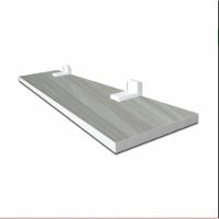 Prateleira Linha Furta Cor Em Mdf Com Borda De Pvc Branco 25x15 Cm - 8