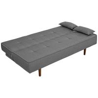 Sofá Cama Silver Linho Cinza Grafite 1,92 Speciale Home Cinza Grafite - 2