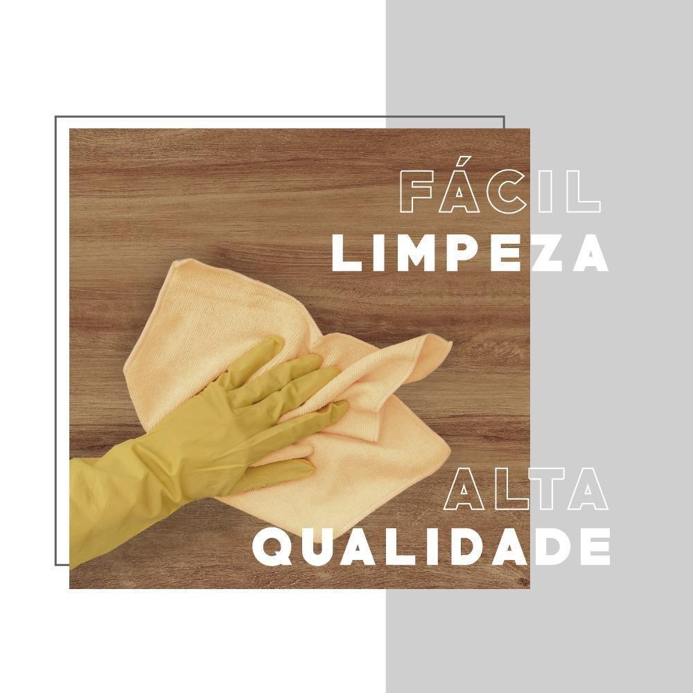 Mesa De Jantar Retangular 1,2m 1586 Carraro Freijó/prata - 4