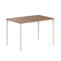 Mesa De Jantar Retangular 1,2m 1586 Carraro Freijó/prata - 1
