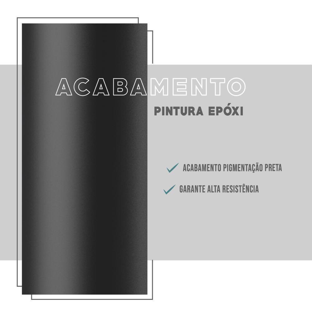 Mesa De Jantar Retangular 1,2m 1586 Carraro Freijó/preto - 4