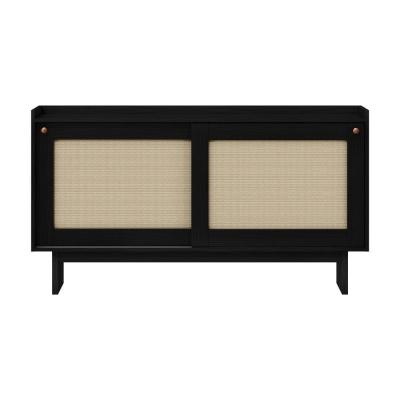 Aparador Buffet 2 Portas De Correr átria 1295 Carraro Preto
