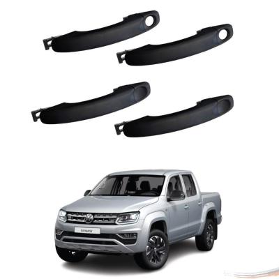 Kit Completo 4 Maçanetas Externas C- Furo Amarok Após 2010