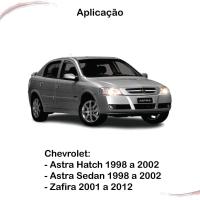 Par Maçaneta Interna Cromada Dir E Esq Astra 1998 A 2002 - 3